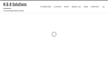 Tablet Screenshot of nandbsolutions.com
